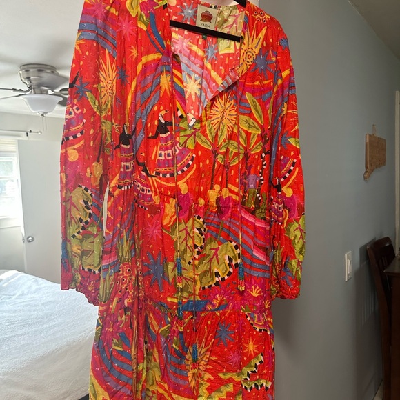 FARM Rio Vibrant Multicolor Mini Dress - Picture 2 of 4